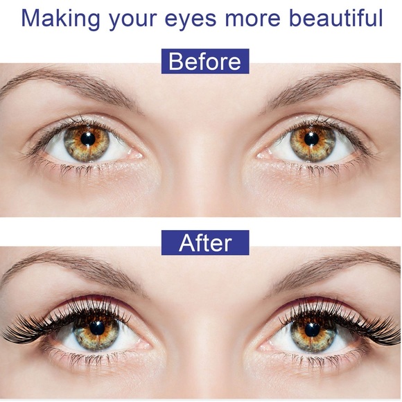 Magnetic Eyelashes, Natural Look, Reusable, 7pairs 1 Black + 1 Brown Eyeliners - Picture 5 of 9